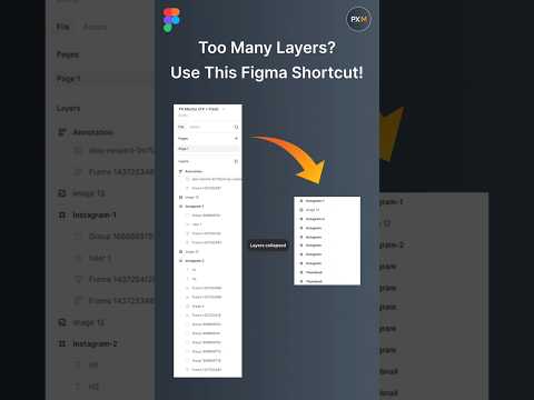 👉 Collapse All Layers in Figma | One Shortcut to Clean Up Instantly!