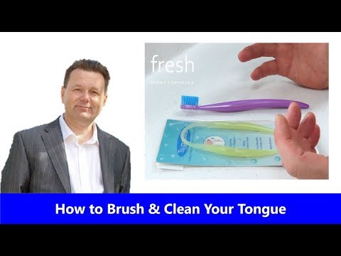 How to Brush and Clean your Tongue  👅