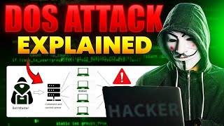 DOS an DDOS Attack Explained 🔥🧑‍💻