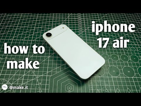 iPhone 17 Air  Cardboard 