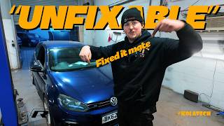 Why non specialists failed to repair this Golf R