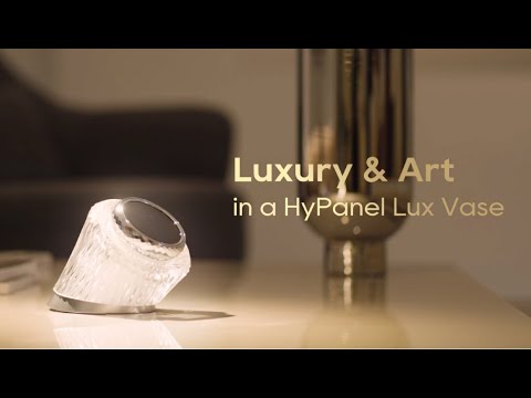 akubela HyPanel Lux Vase—Luxury and Art for Your Smart Home