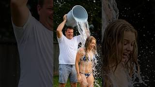 Bucket Water Challenge: A Cool Backyard Splash!