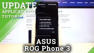 How to Stop Auto Update Apps in ASUS ROG Phone 3?