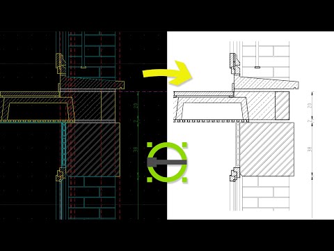 Detail ! How to draw a CAD 1:20 Section on LibreCAD