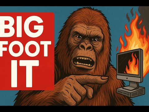 Big Foot IT: Episode 2 – Ignoring Alerts & Breaking Printers