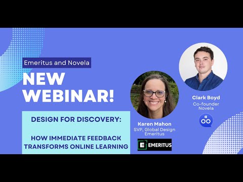Novela and Emeritus: How to Integrate Immediate Feedback in Online Learning
