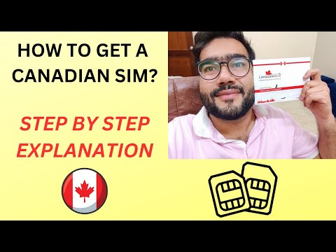 Canadian Sim || Fido || eSim || How to apply for a Canadian Sim Card