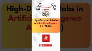 High Demand Jobs in Artificial Intelligence (2025)#jobprepify  #ai #aijobs