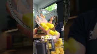 TWO Ingredient Pineapple Sorbet