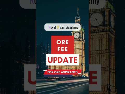 Did you know about this recent ORE PART 1&2 Update? #ORE #uk #dentists #bds