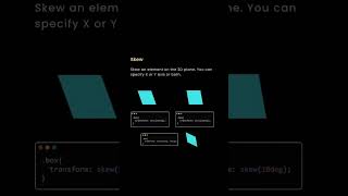 Master css transformation in 5 simple example #amapiano #music #afrobeat #code #fyptiktok #fyp