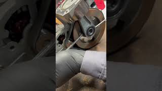 Replace air compressor piston