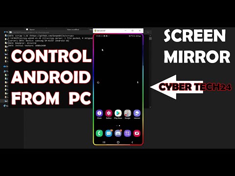 How to screen mirroring Android to PC