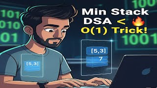 🔥 Min Stack Explained Visually | Crack FAANG DSA Interviews with This Genius Trick (LeetCode 🔥)