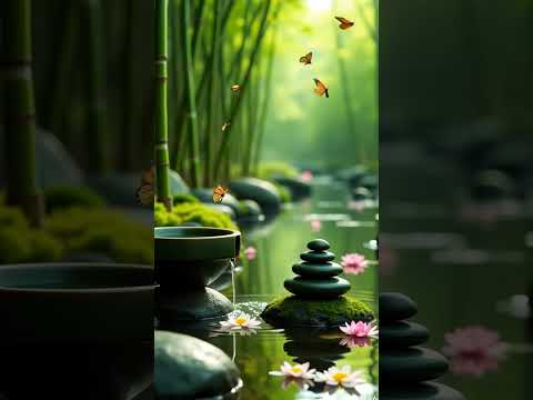 Spa Music Relieve depression  ✨ Best Mental Care 👉Relaxing Music 🌳 Water Sound🌿Spa Music