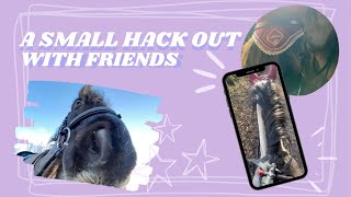 Hacking out on Rodney | after volunteering on the yard!