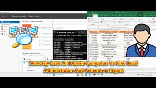 How to Remotely Scan All Domain Computers to Find Local Administrators and Generate a Report