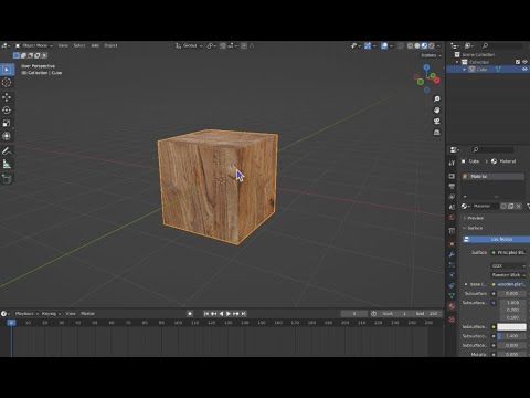 Wood Texture in Blender in 1 Minute