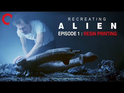 Recreating Alien: Episode 1. Resin Printing