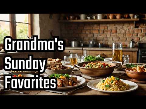Delicious Sunday Dinners From A Bygone Era