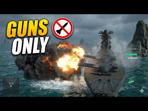 NO MISSILES? Yamato "Hide & Shoot" Strategy is BROKEN! 🇯P