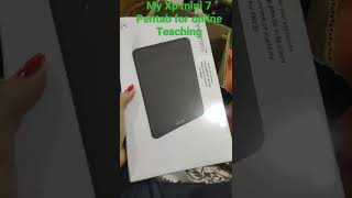 Unboxing xp pen tab deco mini 7 #xppentab #xpunboxing #pentab#xpdecomini7 #xpmini7