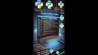 Reverse a String in Python Part 2 | Quick Python Coding Tips for Interview #shorts #interview#python