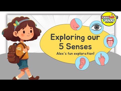 "Five Senses for Preschool| eyes, ears, nose, tongue and mouth.