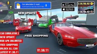 How to Download Car Simulator 2 Latest MOD APK | Unlimited Money + All Cars Unlocked