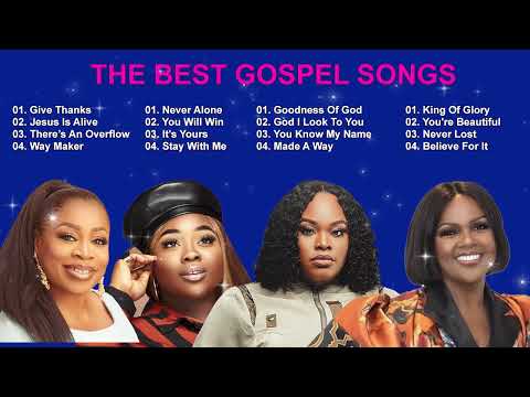 Gospel Songs Praise And Worship 🙏 Sinach, Cece Winans, Jekalyn Carr, Tasha Cobbs