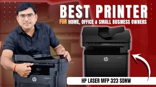 best laser printer, HP Laser MFP 323sdnw Review – Compact, Efficient, and Perfect for Small Offices