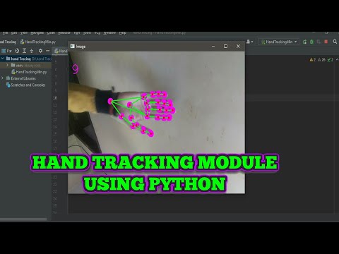Hand Tracking using Python (2021) | OpenCV |Codingiseasy