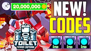 *NEW* ALL WORKING EPISODE 57 UPDATE CODES FOR TOILET TOWER DEFENSE ROBLOX TOILET TOWER DEFENSE CODES