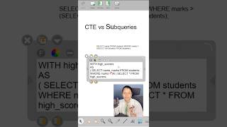 CTE vs Subquery in SQL – Which One’s Better? 🤯💡 #shorts