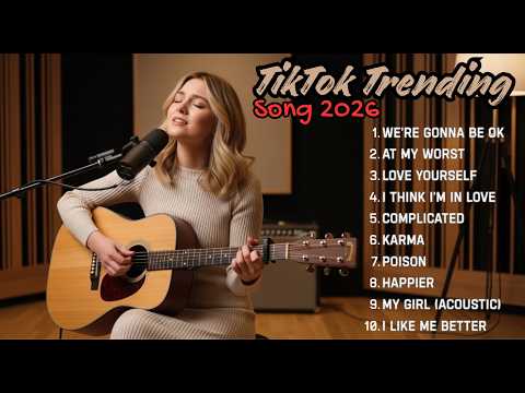 Trending TikTok Covers Playlist 2026🎶- At My Worst, Love Yourself, We’re Gonna Be Ok, Karma, Happier
