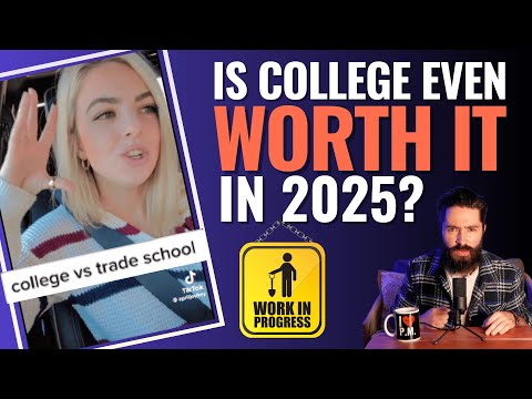 Learning A Construction Trade vs Going To College…Which Is Worth It? [Viral Video Reaction]