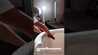 Work tool concrete finishing for neat and precise results