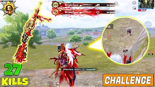 😱 OMG !! BLOODBAN ULTIMATE SUIT WITH NEW SOULBANE DP-28 CHALLENGED ME IN THE LAST ZONE IN BGMI