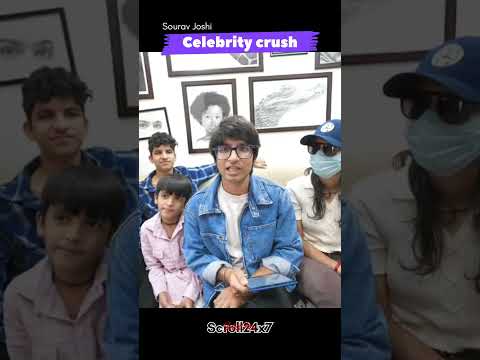 Sourav Joshi Celebrity Crush ||  #trendingshorts #explorepage #explore #reels #trendingvideo