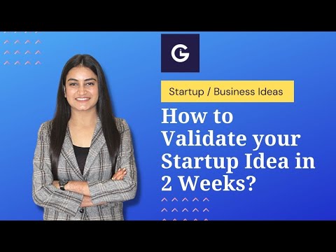 Startup/Business Idea: How to Validate your Idea in 2 weeks? #startup #businessideas