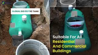 Bio septic tank advantages #bioseptictank #frp_solution #septictank