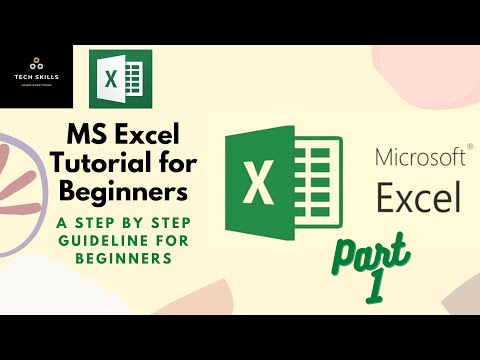 MS Excel Tutorials for Beginners | Basic Excel Course | MS Excel part 1