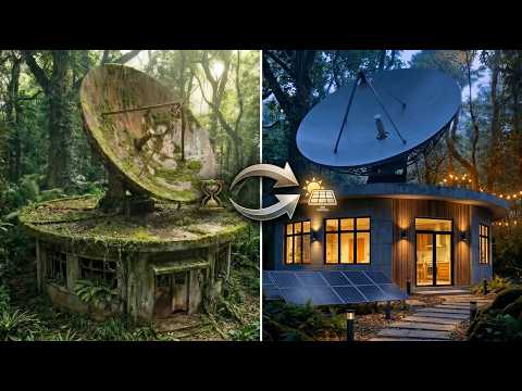Turning an Abandoned Radar Base into a Luxury Home! 😱🏡