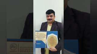 My Dad who achieved great Global Eminence Award #2025success #mydad #nanna #globalstar
