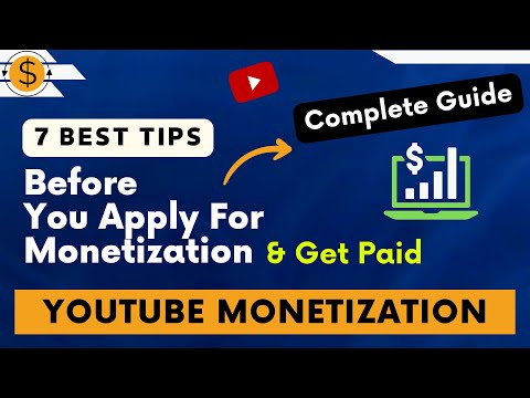 How to get Monetize on YouTube Fast - 7 Best Tips before Monetize #amfahhtech