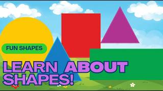 Learn Shapes for Kids | Shapes Song | Preschool & Toddler Learning