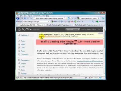 How to Configure Traffic Getting SEO Plugin in WordPress? (27) Wordpress Video Tutorials