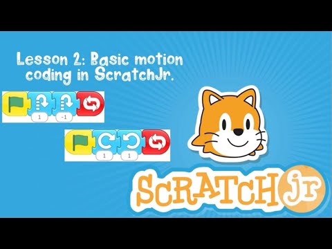 #coding || Lesson 2: Basic motion coding in #ScratchJr