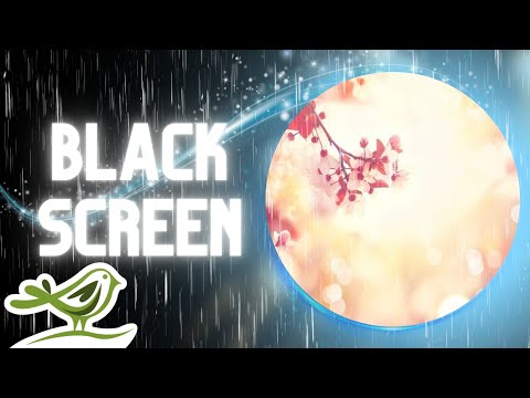 [NO ADS] Bedtime Lullaby | Rain Sounds & Sleep Music with Black Screen by Peder B. Helland